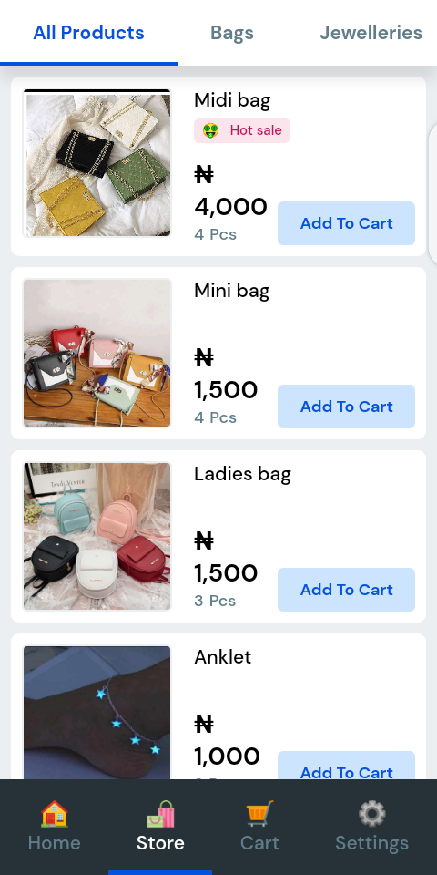 E-commerce website training